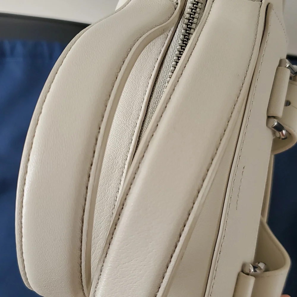 NWOT Cole Haan Small Grand Ambition Puff Quilted Leather Convertible Bac…